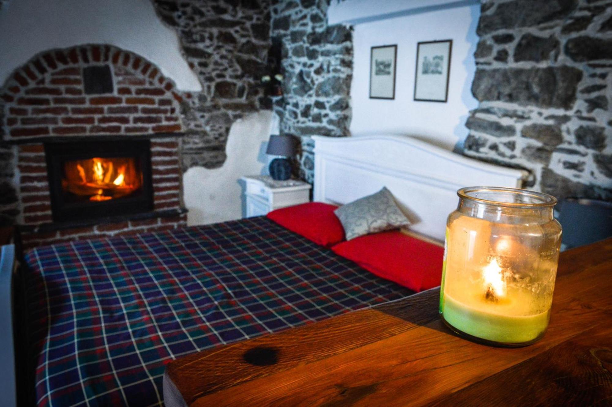 Chalet In Pietra E Legno Con Caminetto Inverso Pinasca Экстерьер фото